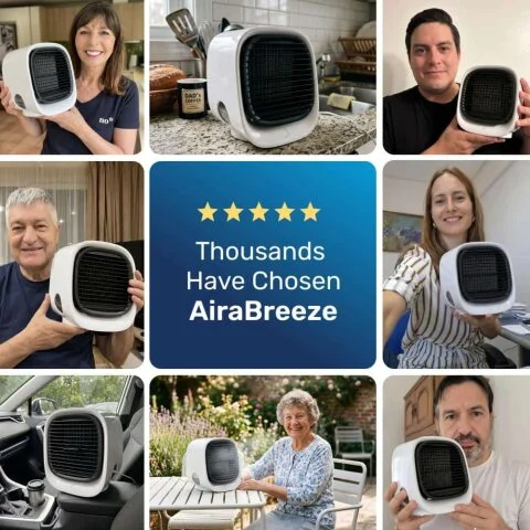 AiraBreeze - fluxo de ar instantâneo